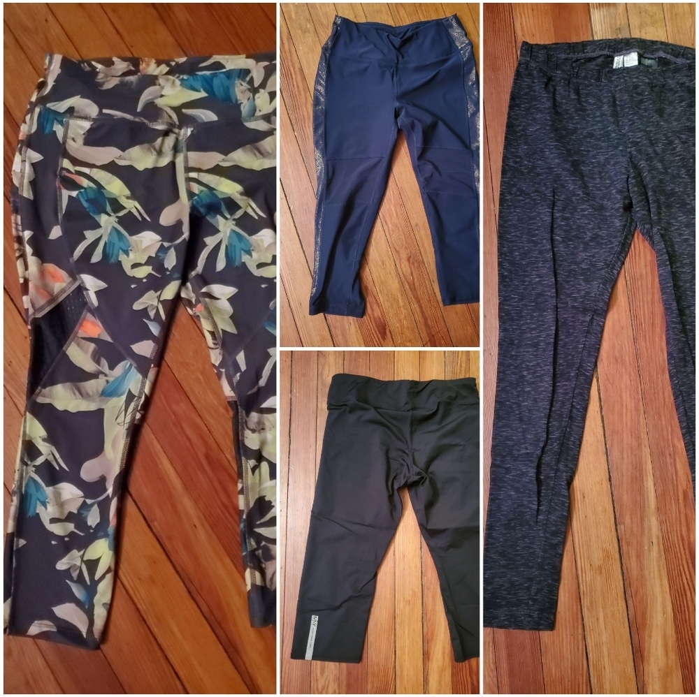 Lot of 4 leggings